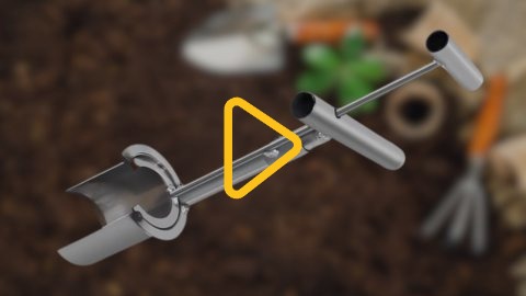 Інструмент для пересадки саджанців рослин